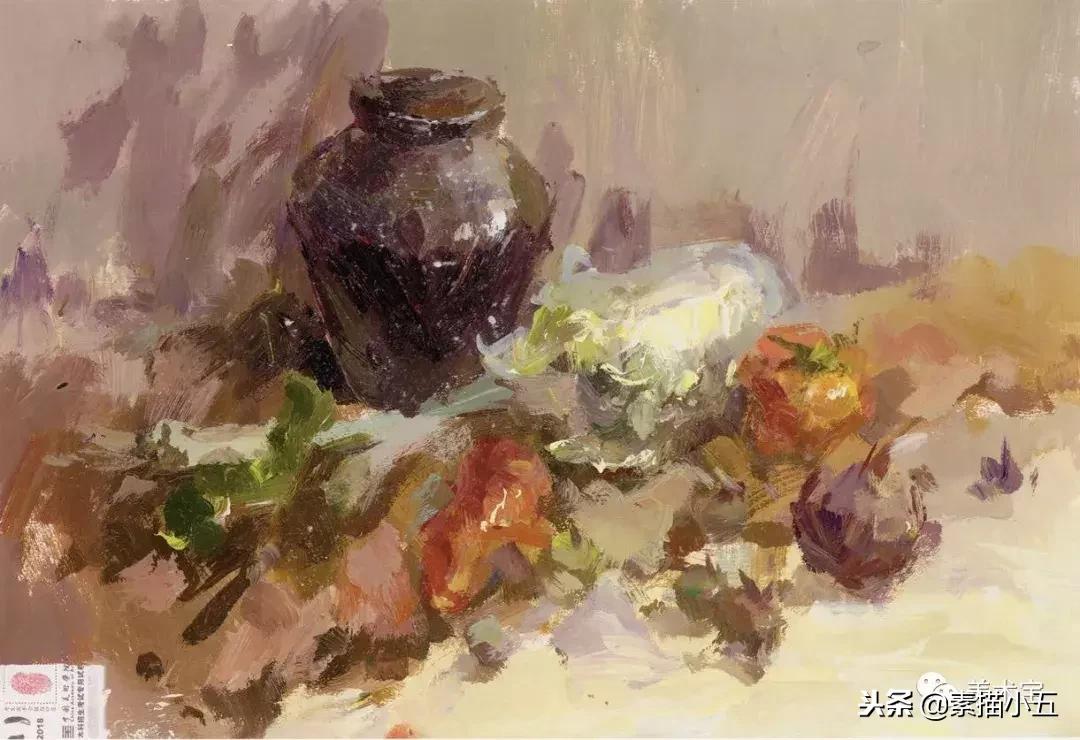 国美素描高分卷子图片,国美色彩高分卷2012