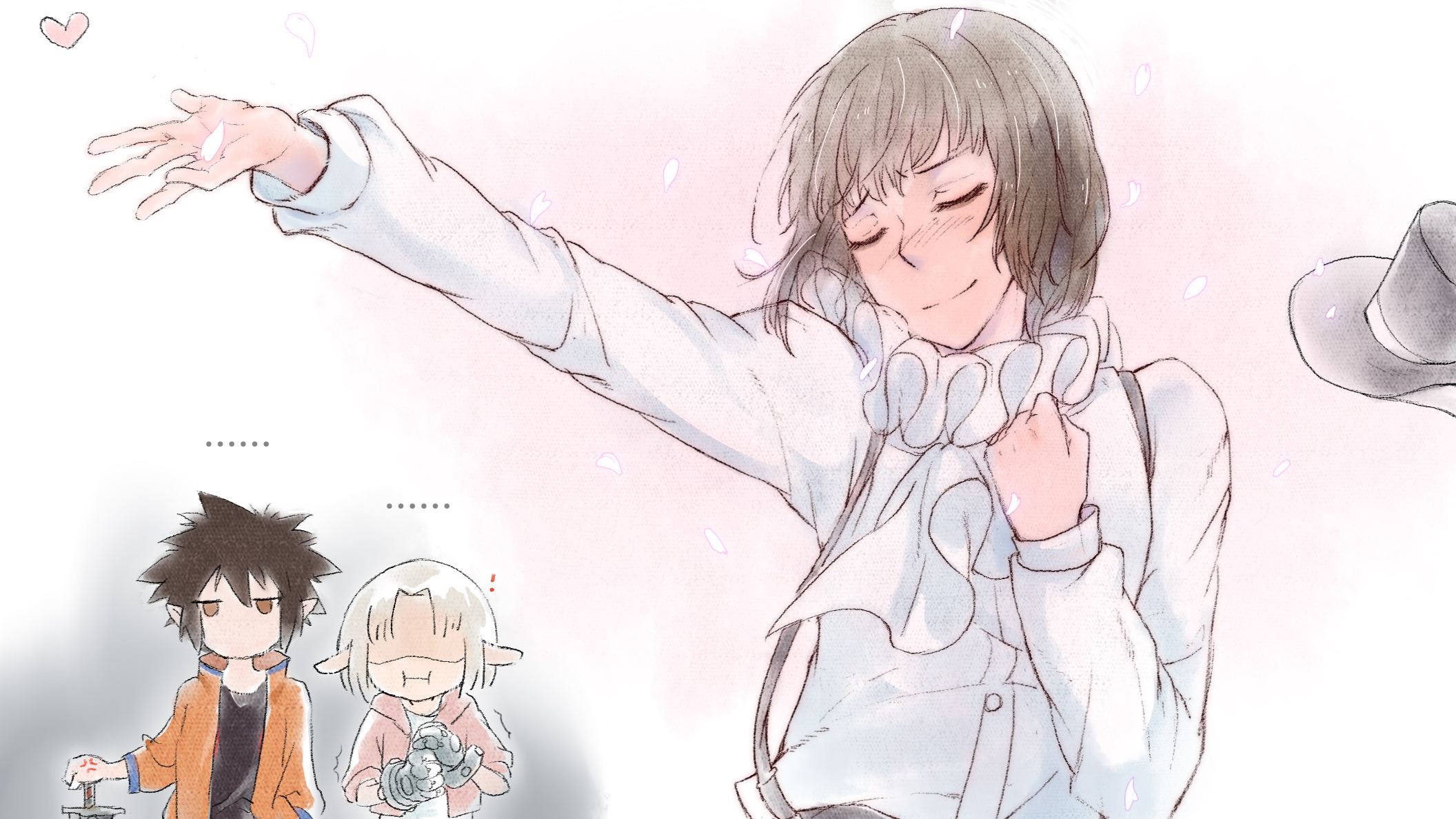 小黑与小白，别搞错，这不是黑白配，而是国漫黑白无双