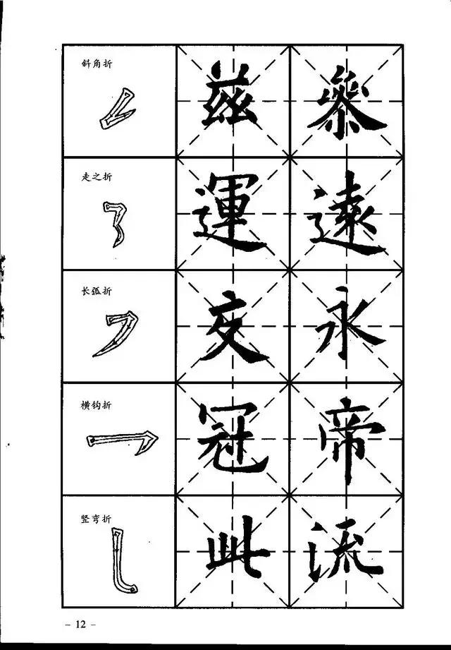 柳体楷书字帖入门,楷书初学入门字帖图片
