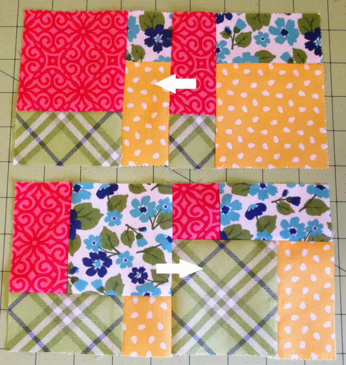 最简单的拼布被的方法,如何用碎布做成成品布