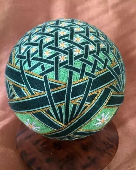 手鞠球各种花色的制作教程,入坑前视频教程