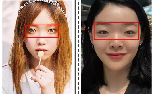 塌鼻子圆脸修容教程,大方脸塌鼻子修容教程