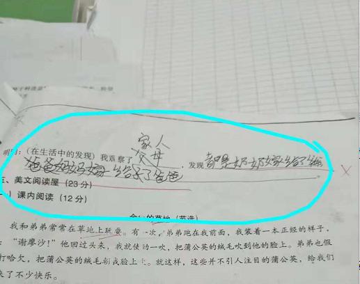 当小学生开始学习修饰用语，语文老师看了气的只想“打人”！