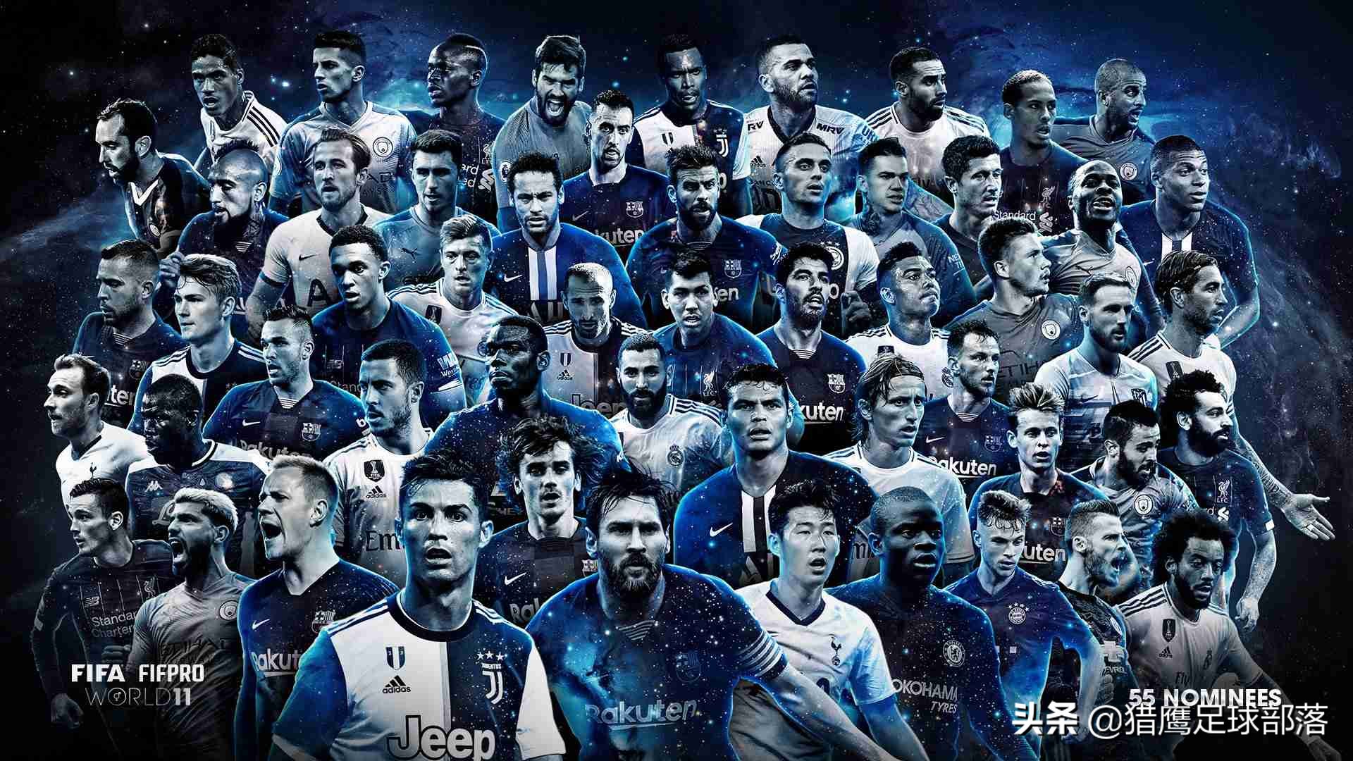 fifa足球世界c罗与梅西,fafi年度最佳11人梅西