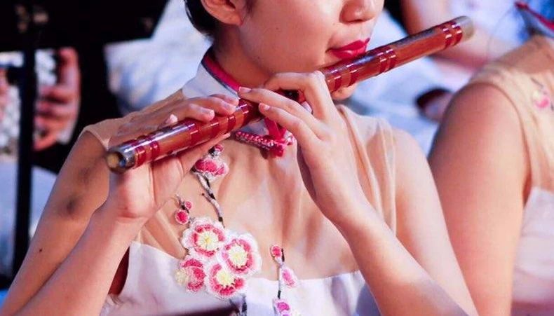 笛子双倚音怎么练习,笛子和音