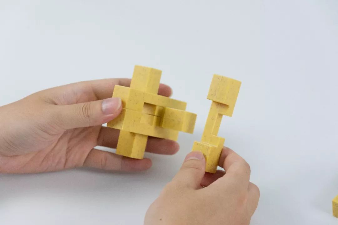 孔明锁六根锁的拼装方法,孔明锁圆形6根拼装法