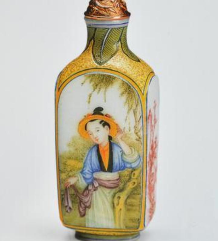 清代珐琅瓷器工艺流程,珐琅彩瓷器制作过程