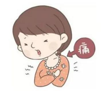 原来乳房胀痛是月经快来时的症状,月经前期乳房胀痛就是乳腺增生吗