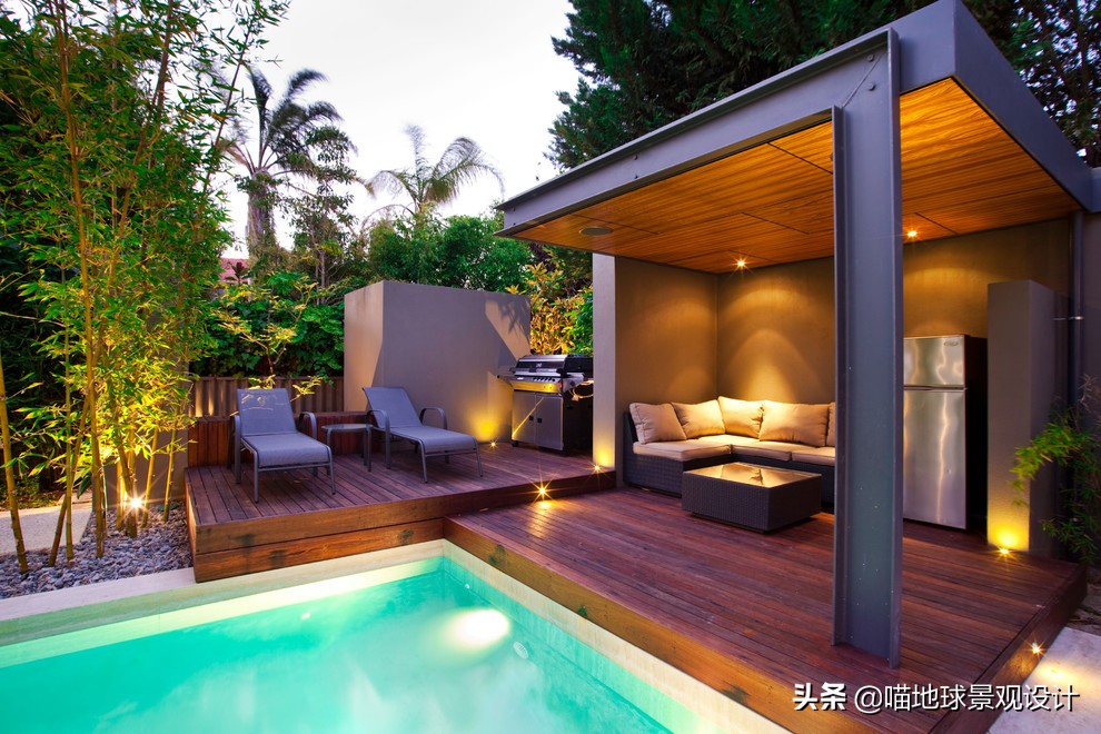 100款庭院廊架图片,中式庭院亭子设计效果图