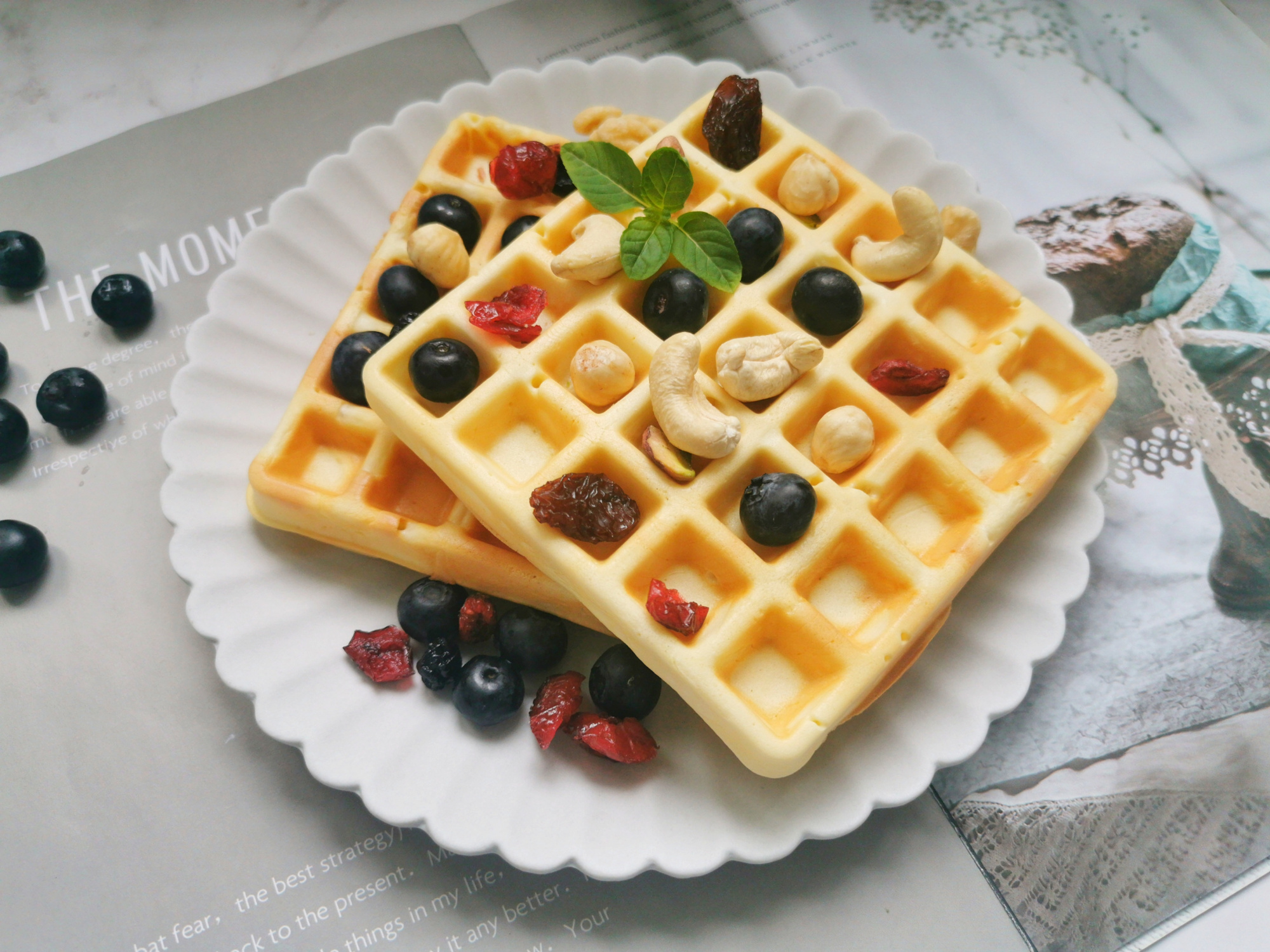 华夫饼不用泡打粉的做法,华夫饼不用机器家常做法