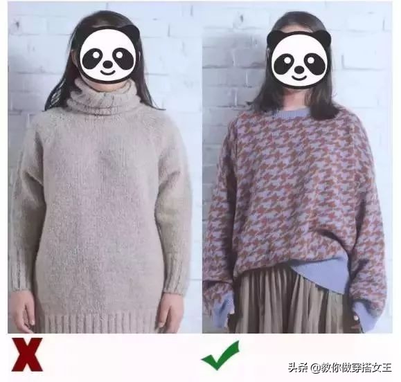 条纹毛衣显瘦还是麻花毛衣显瘦,为什么穿毛衣感觉很臃肿
