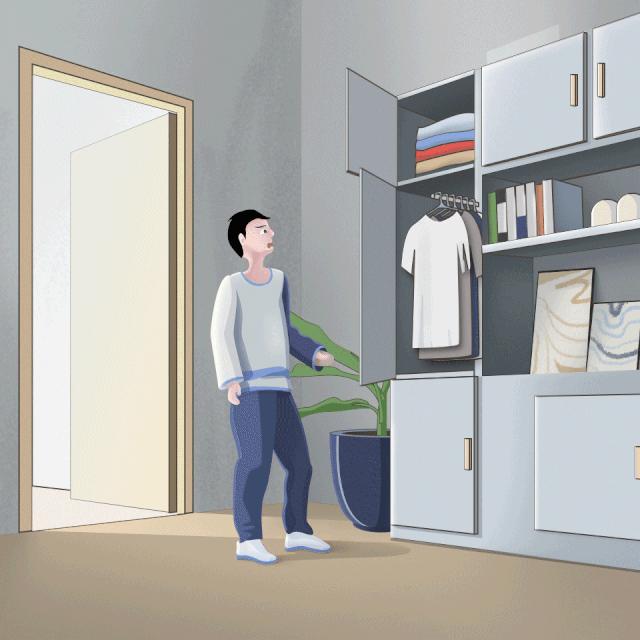 2.7米高衣柜一门到顶好不好,2.7米高衣柜怎么做门板