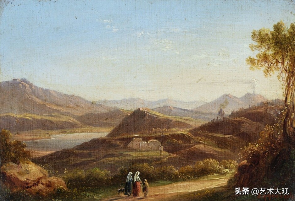 芬兰大师古典风景油画作品欣赏,顶级的欧洲午后阳光风景油画