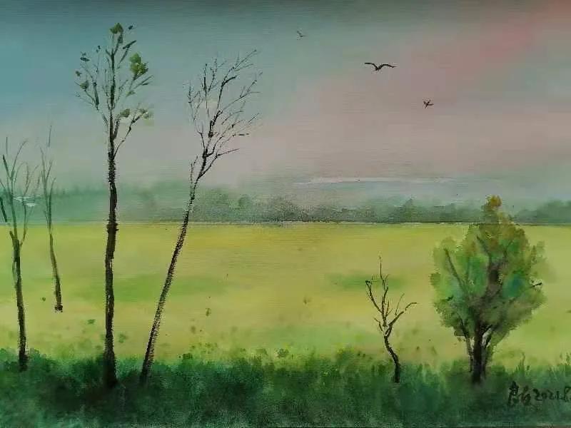 幸福原创绘画作品欣赏,幸福原创画作品