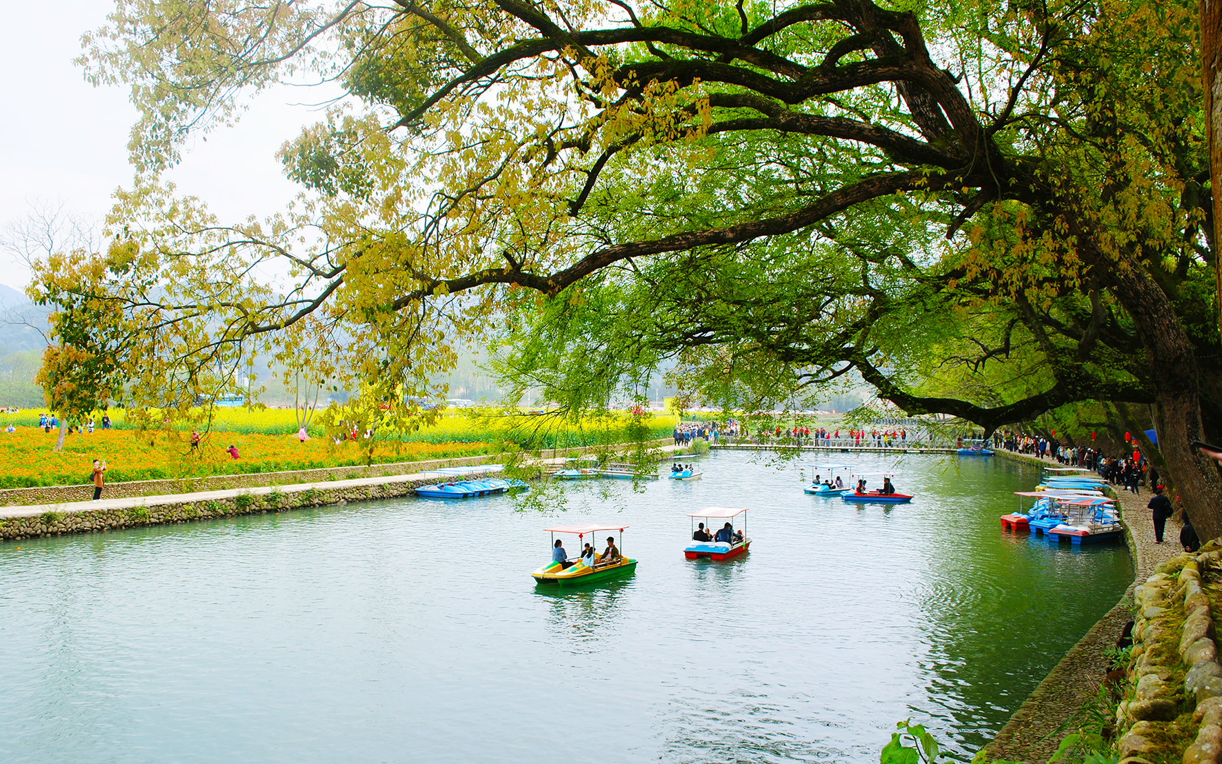 治水主题绘画,治水宣传画