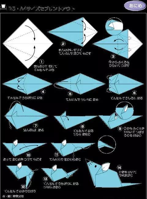 最简单的折纸大百科手工,手工折纸教程6-8岁详细讲解