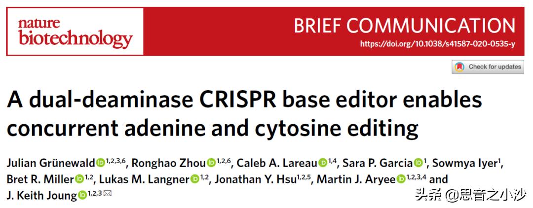 基因(DNA)编译,人类首次通过基因编辑攻克隐性遗传病