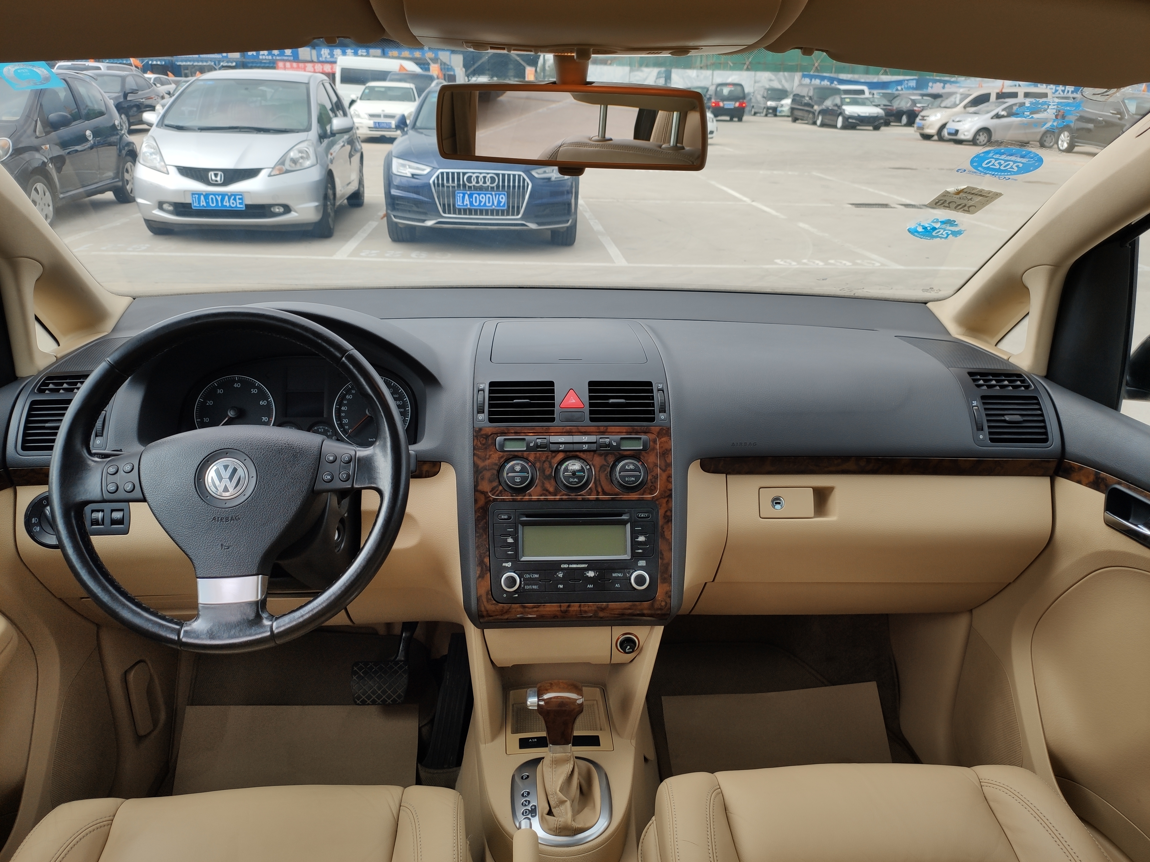 大众途安suv5座二手车,2008款大众途安mpv现在值多少钱