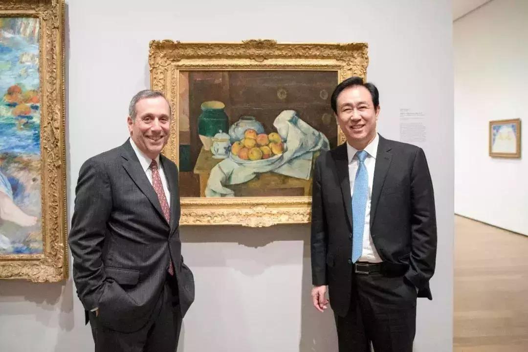 哈佛校长一行造访恒大总部,哈佛校长访问恒大