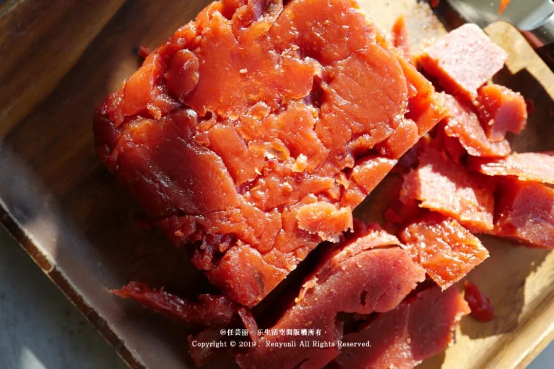 酸甜爽口的山楂糕,美味的山楂糕