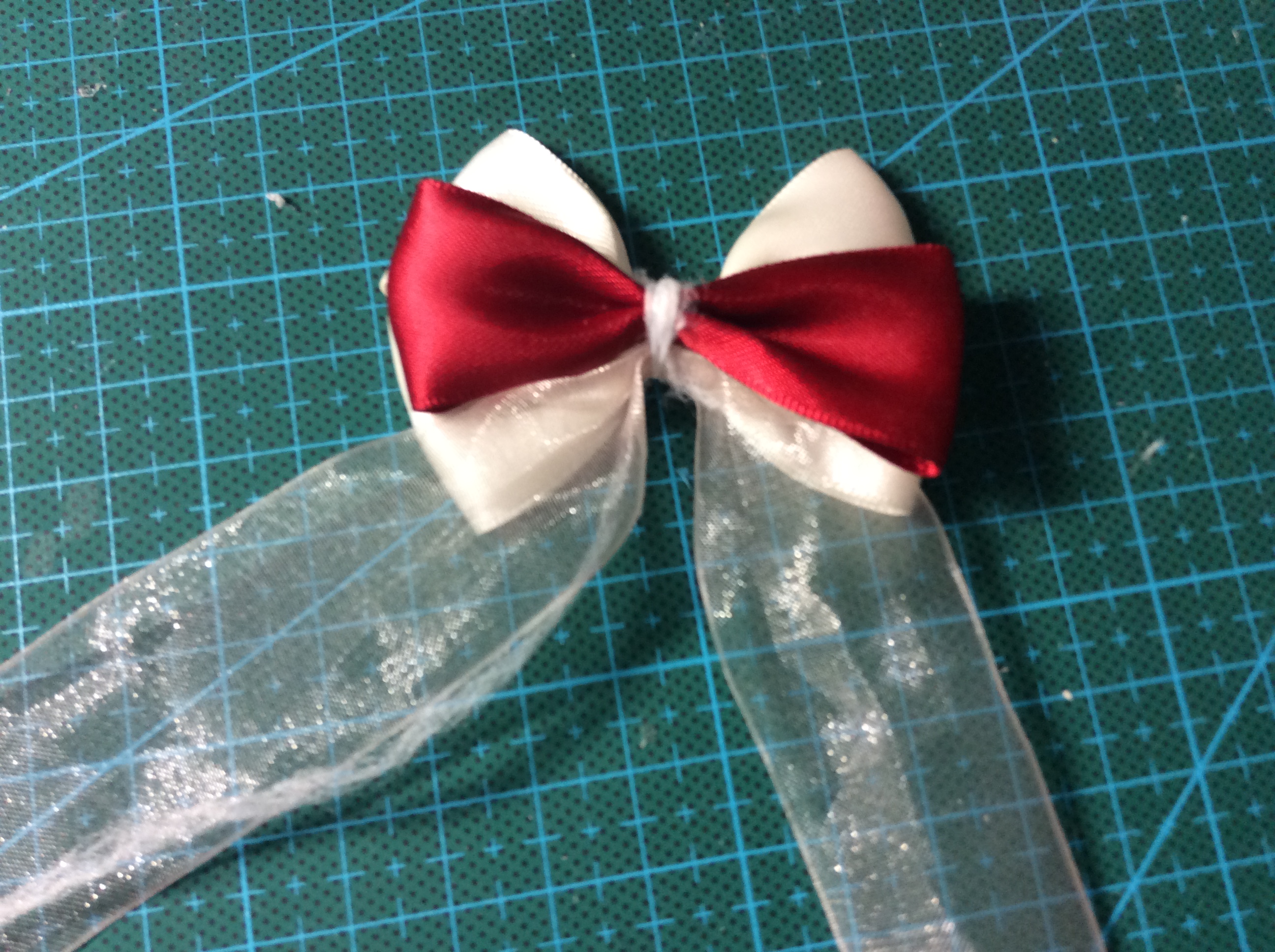 蝴蝶结发卡怎么做简单又好看,可爱蝴蝶结发卡