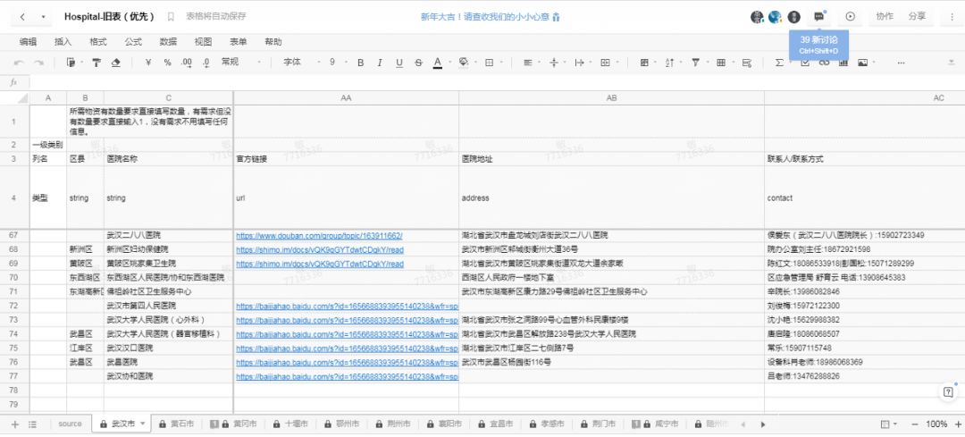 资源求助一站通，wuhan2020信息服务官网正式上线