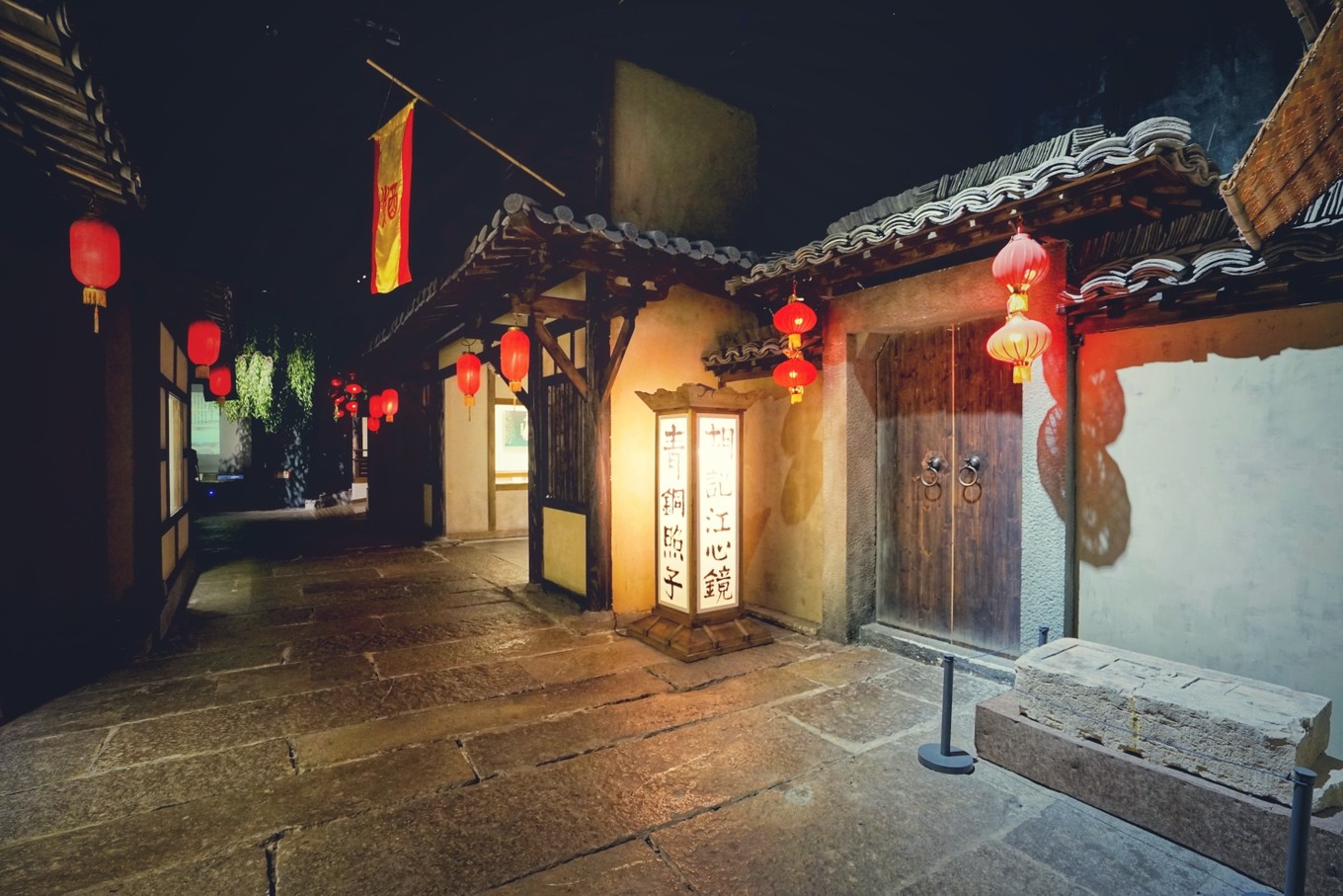 扬州参观双博馆路上的风景,扬州双博馆怎么参观合适