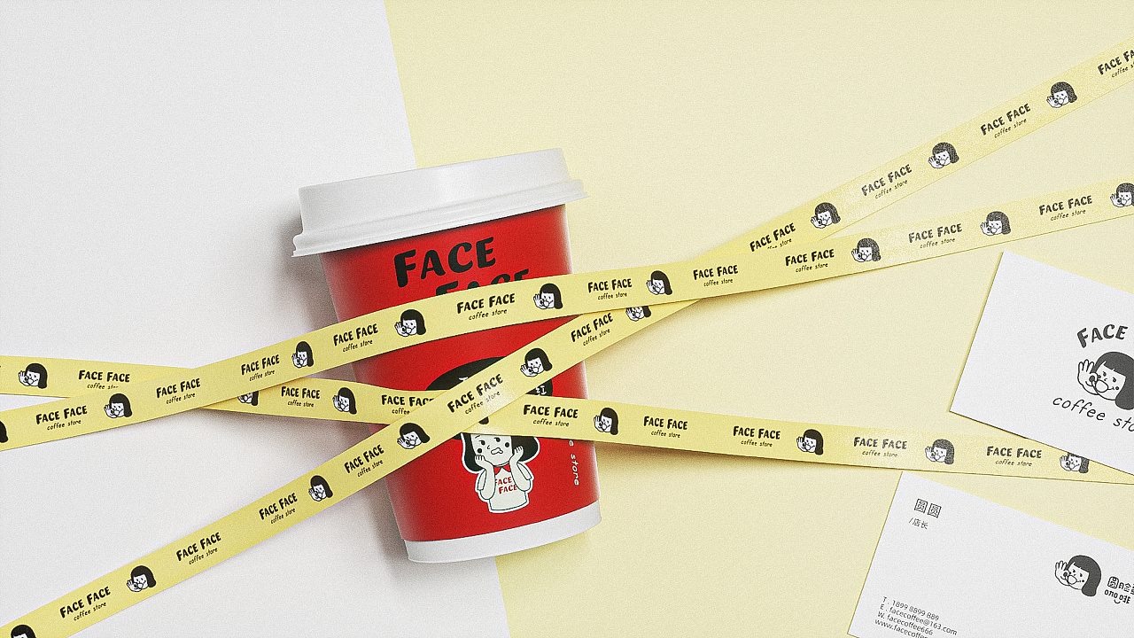 圆脸蛋儿咖啡品牌|这个IP设计有够可爱的