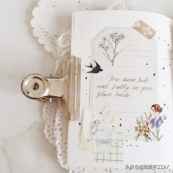 捡垃圾的人做手帐,捡破烂攒点小钱