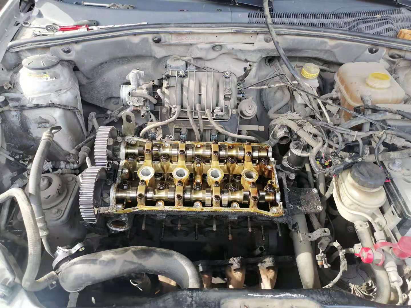 车主不听胖哥建议，高速正时皮带捋齿，16气门无一幸免