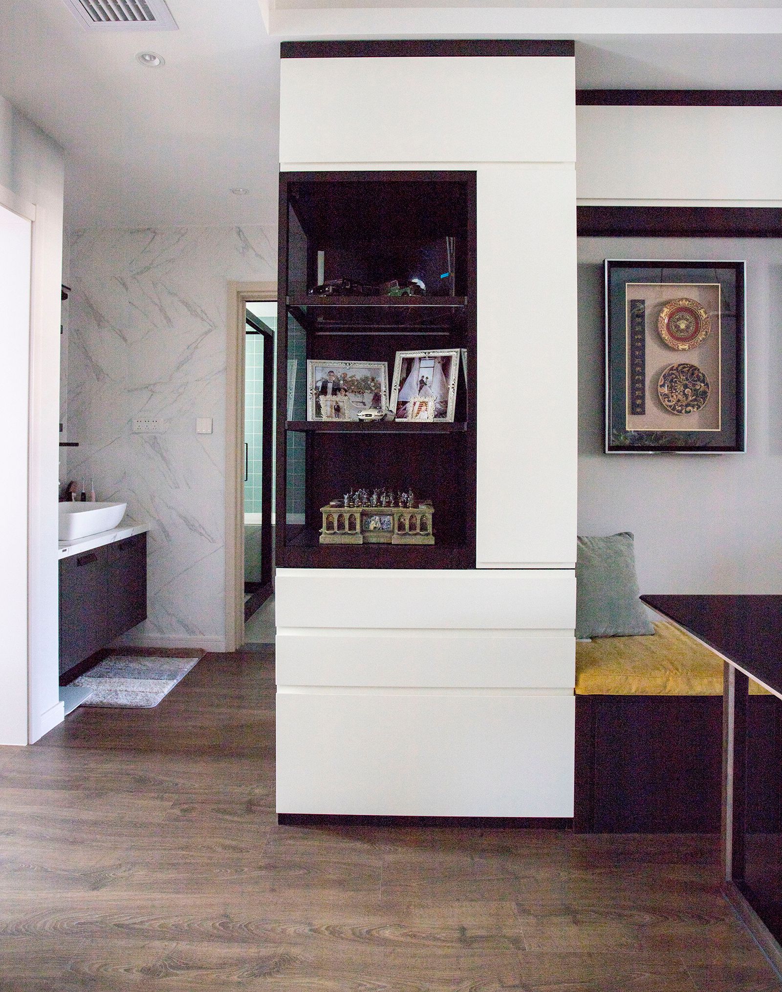 100平米三房两厅榻榻米,103平米全屋收纳