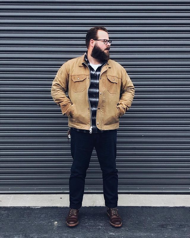 潮流推荐｜高大威猛的男人怎么穿？胖人也能穿出阿美咔叽范儿