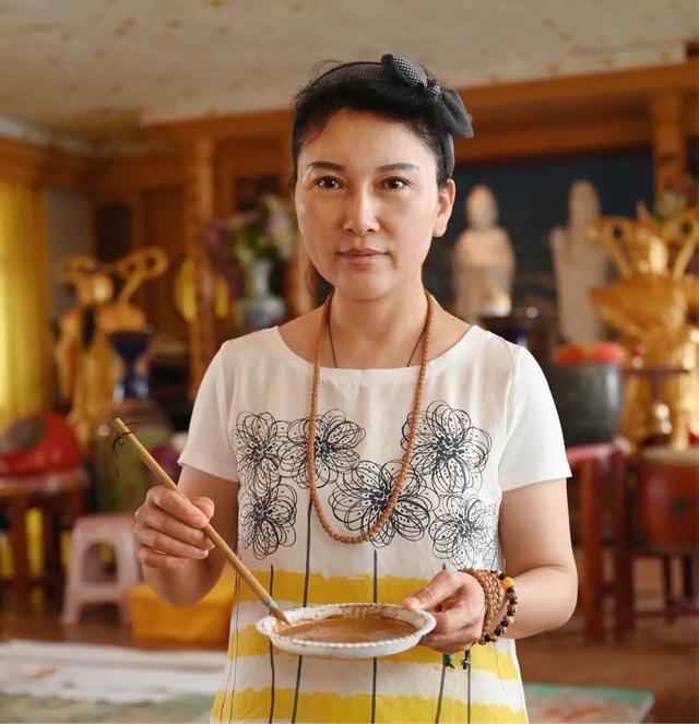 观音菩萨三十二像工笔画,观世音菩萨画像工笔画