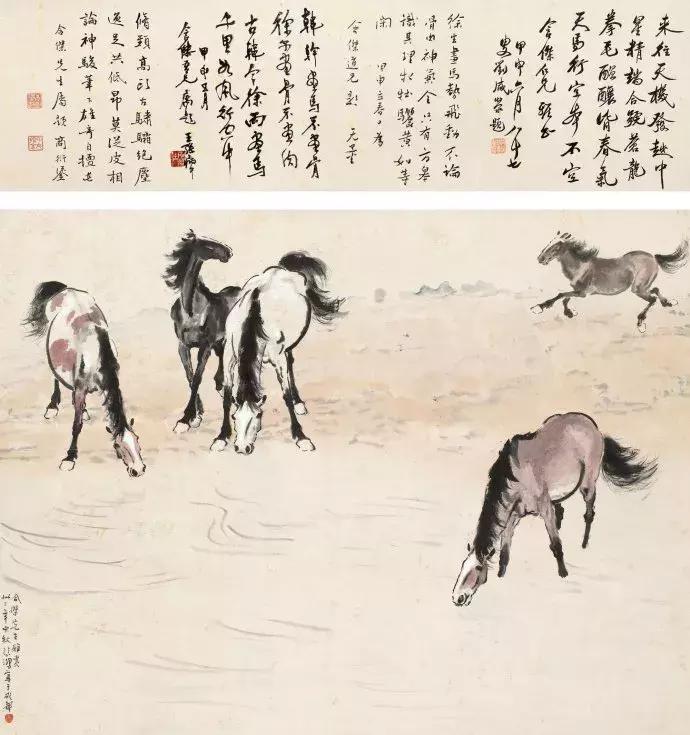 徐悲鸿的作品有哪些,徐悲鸿的作品有什么