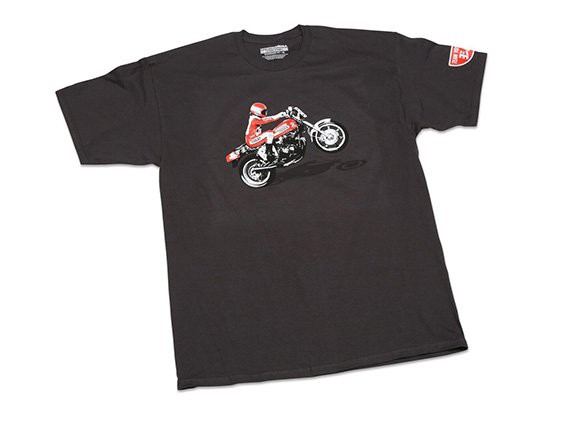 摩托车复古风短袖,纯棉t恤摩托车logo