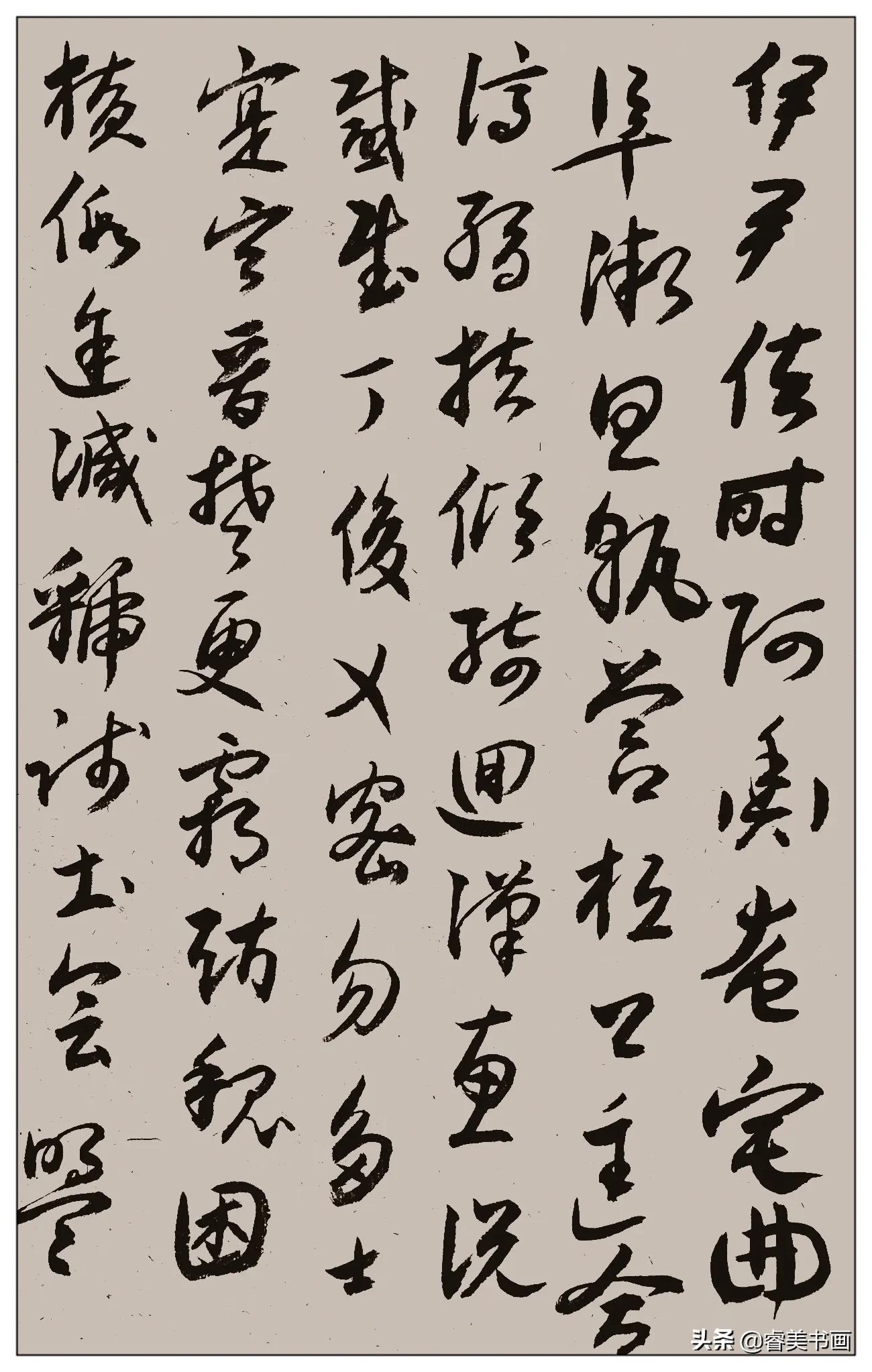 临文征明草书,体字草书文征明