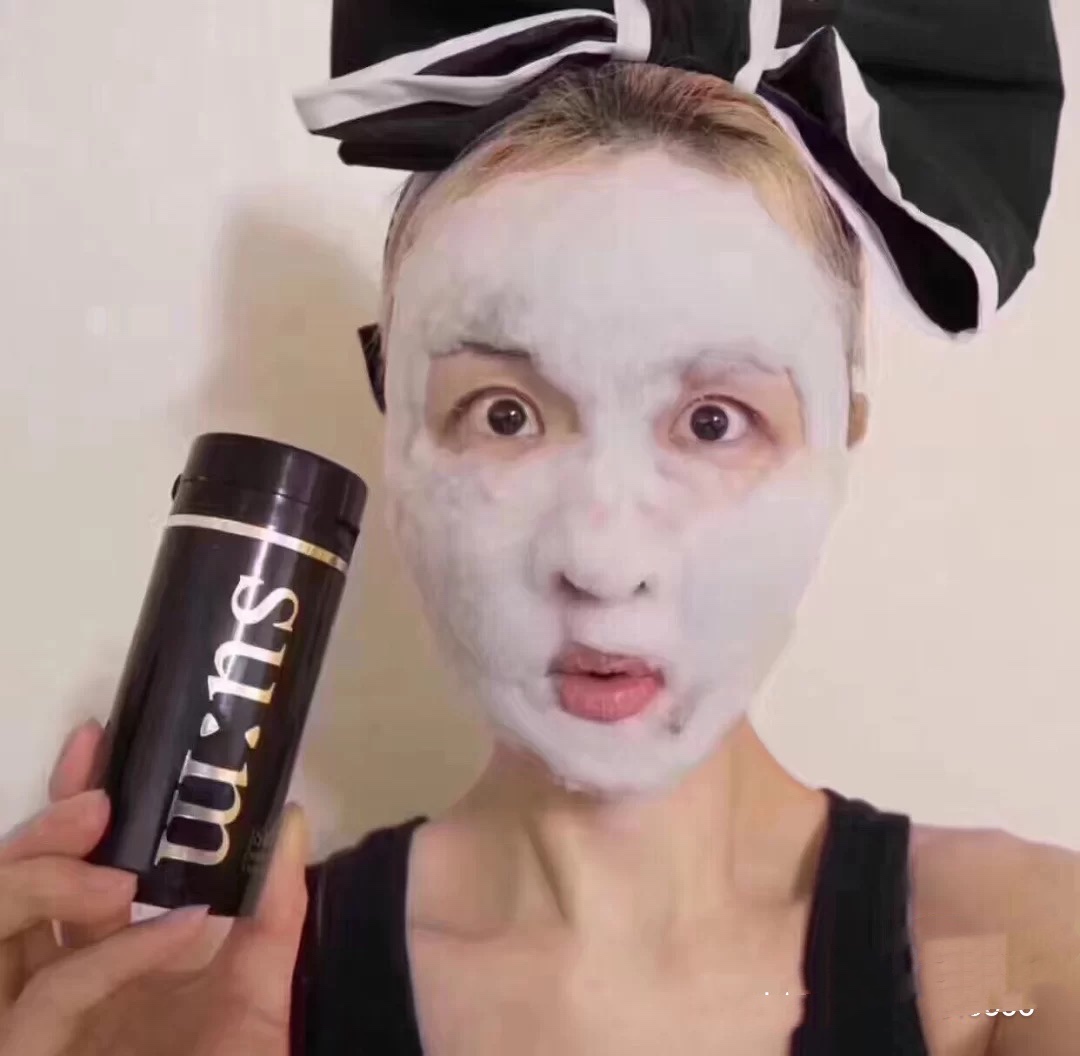 泡泡面膜真的能祛粉刺吗,花青素泡泡面膜改善毛孔去黑头