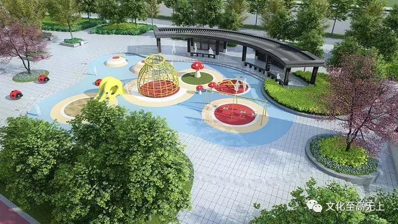 华夏之都效果图,华夏之都公园夜景图片