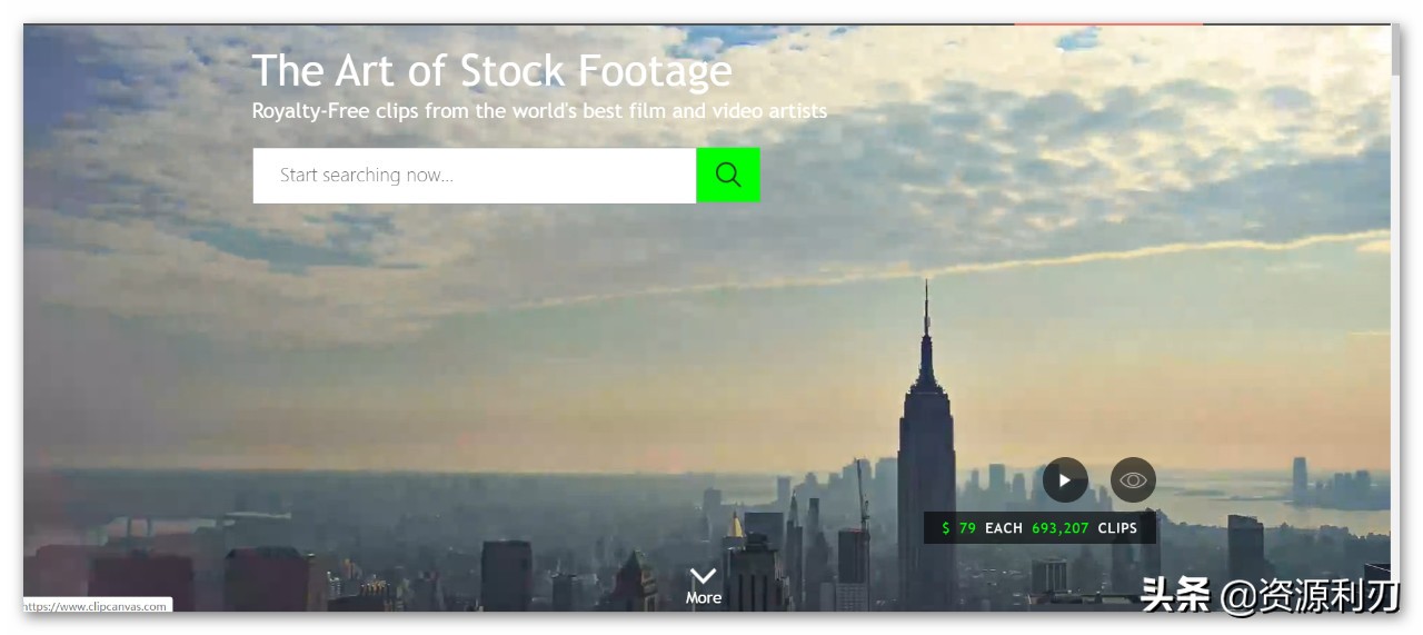 视频素材找不到，国外无版权、免费的视频素材网站大盘点（下）