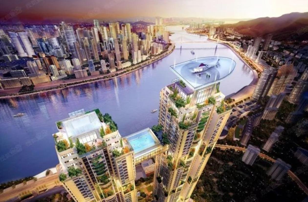 重庆南滨路最好的房子,重庆南滨路三大神盘惊现烂尾楼