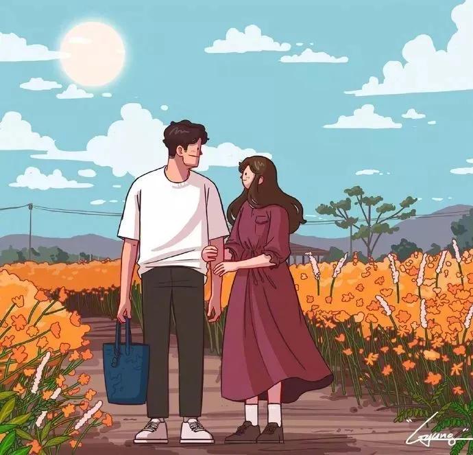 韩国插画师爱情故事,韩国插画大师情侣