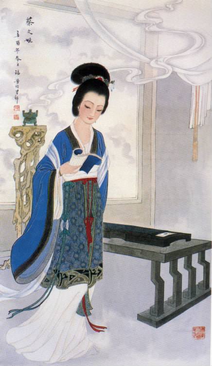 一代才女蔡文姬,经历了怎样的人生才锻就了她坚韧不拔的品格?