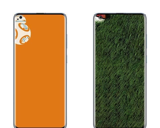 挖孔屏手机美化换张超靓壁纸,挖孔屏变全面屏壁纸