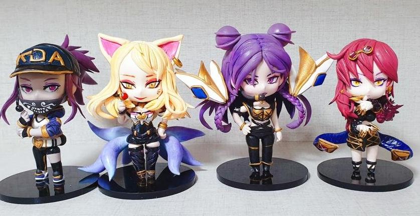 lol限定手办kda,英雄联盟kda手办伊芙琳