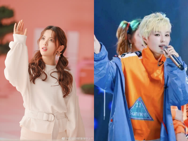 创造101成员看火箭少女101,创造101火箭少女101微博之夜