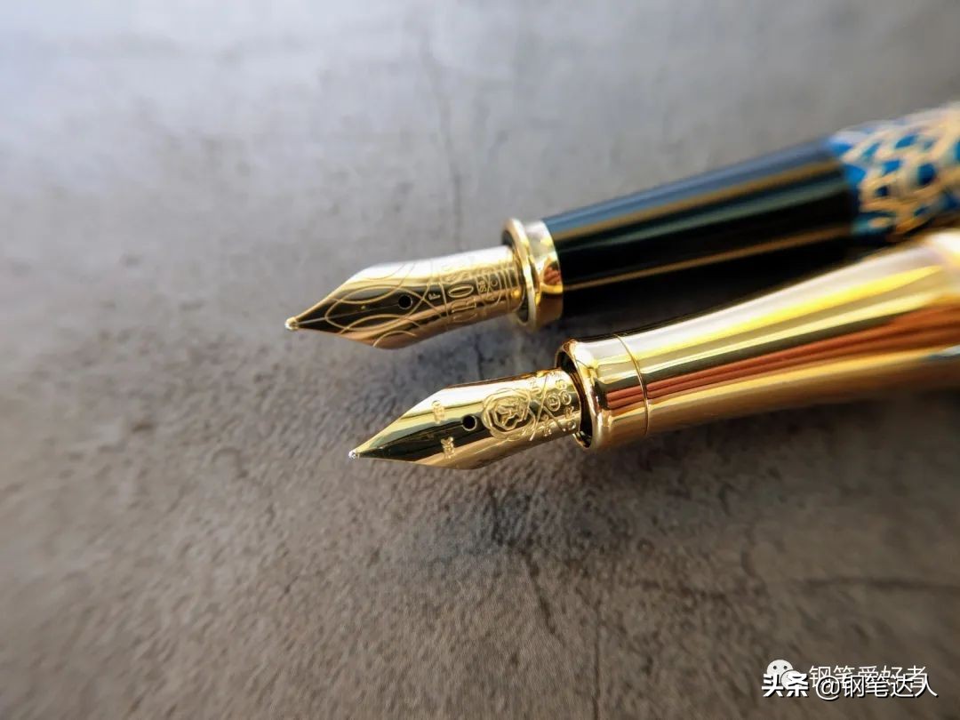 高仕磨砂钢笔,高仕涛声18k钢笔测评