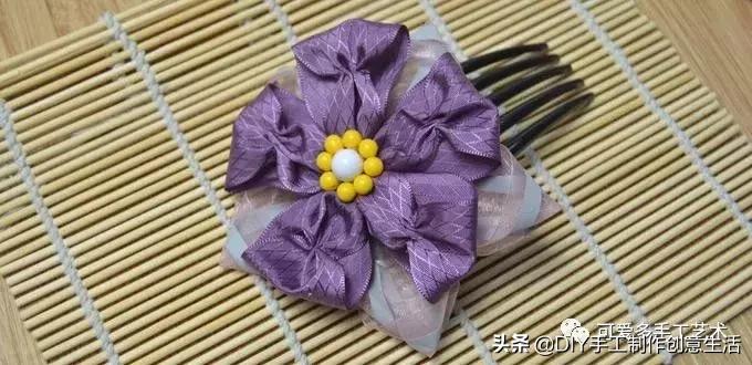 丝带做花带,做花带的教程