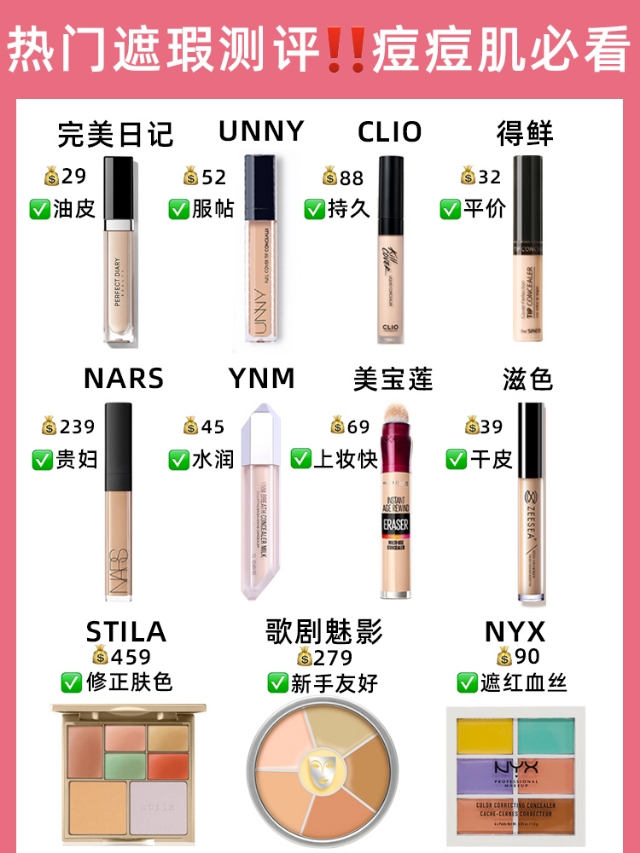 遮瑕泪沟黑眼圈干皮,黑眼圈泪沟法令纹痘印遮瑕