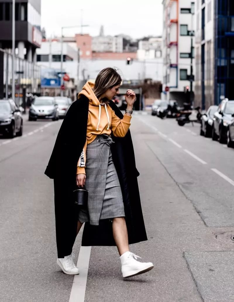 小个子长款大衣如何拯救,长款大衣怎么穿不压个子