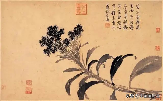 关于国画的36种技法,简述国画基础写意花鸟的绘画技法